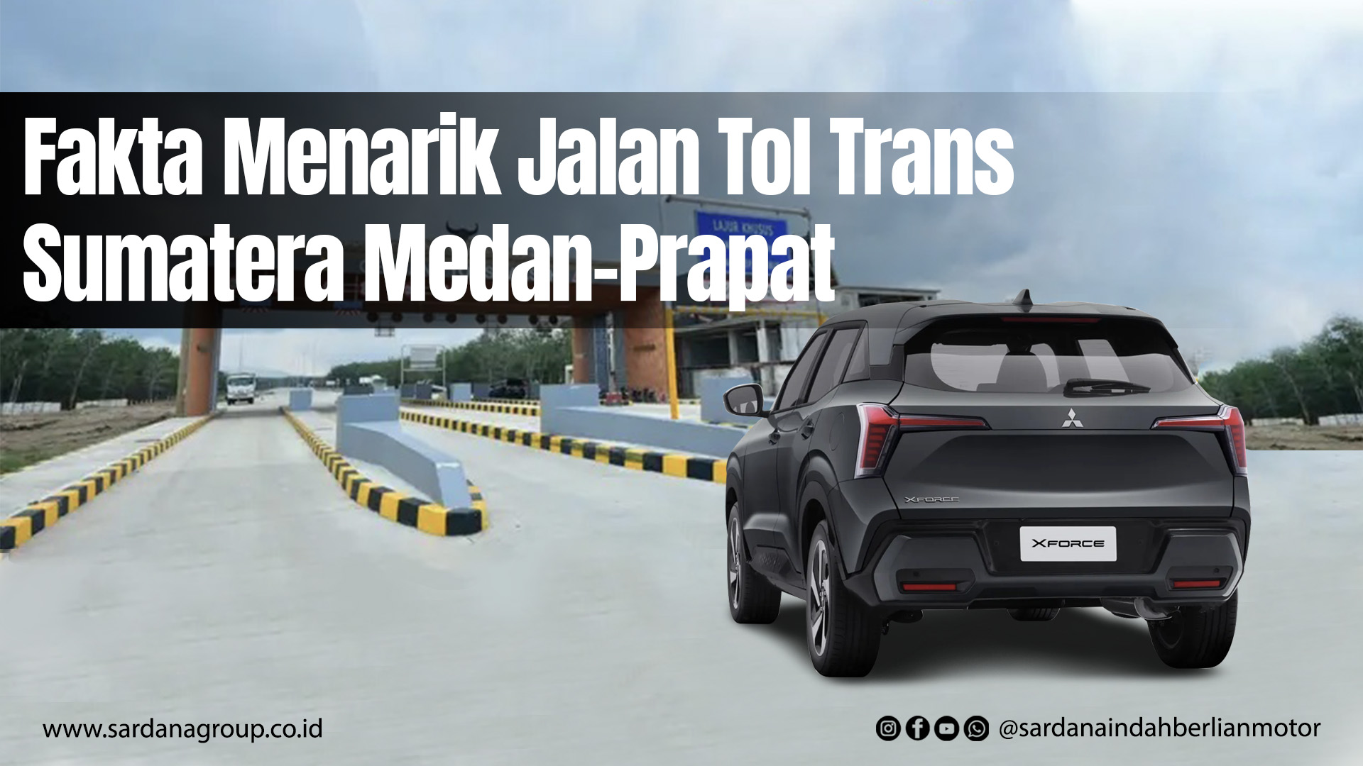 Fakta Menarik Jalan Tol Trans Sumatera Medan-Parapat